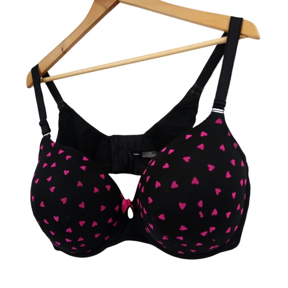 Torrid Underwire Lined Full Coverage Heart Bra Si… - image 4